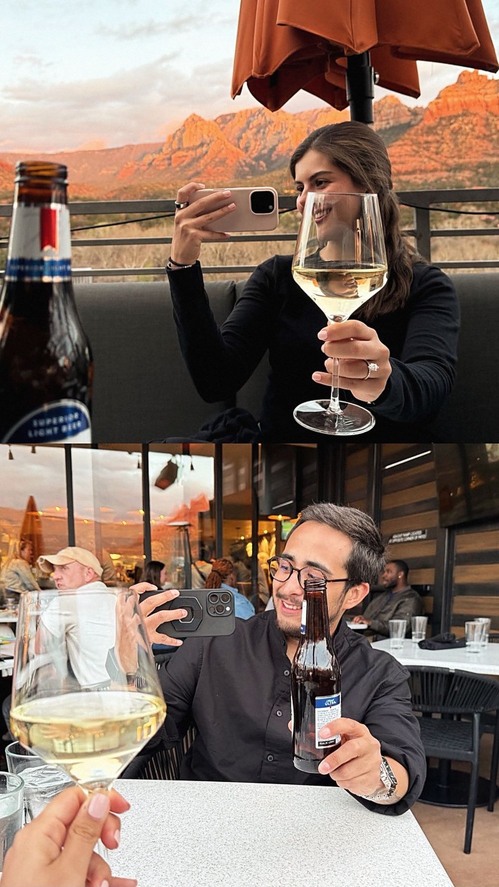 Un brindis en Sedona