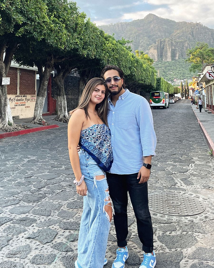 Pao y Alonso en Tepoztlán